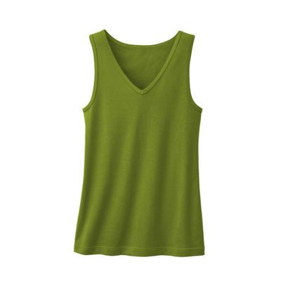 Top met bandjes van bio-katoen, Zwart 44/46