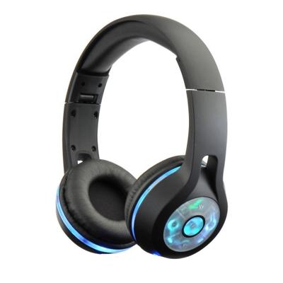 Bontempi koptelefoon bluetooth met licht zwart unisex Bontempi koptelefoon bluetooth met licht zwart unisex