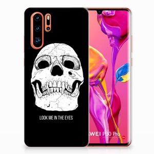 Silicone Back Case Huawei P30 Pro Skull Eyes