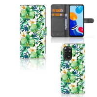 Xiaomi Redmi Note 11/11S Hoesje Orchidee Groen - thumbnail