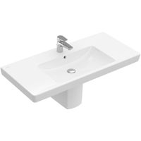 Villeroy & Boch Subway 2.0 meubelwastafel 100x47cm 1 kraangat met overloop wit 7175A001 - thumbnail