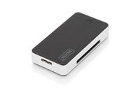 Digitus DA-70330-1 USB-kaartlezer smartphone/tablet USB 3.0, USB-A, Micro-USB 2.0 Zwart/wit - thumbnail