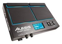 Alesis Sample Pad 4 - Compact percussie- en sample-triggerinstrument met 4 snelheidsgevoelige pads, 25 drumgeluiden en SD/SDHC-kaartsleuf