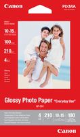 Canon fotopapier GP-501 Glossy, ft 10 x 15 cm, 210 g, pak van 100 vel