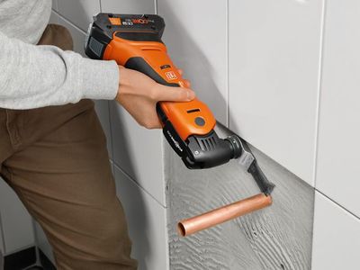 Fein Multimaster AMM 700 Max Top AS 71293663000 Multifunctioneel accugereedschap Zonder accu, Zonder lader, Incl. accessoires, Incl. koffer 62-delig 18 V 4 Ah