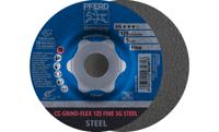 PFERD 64187125 CC-GRIND-FLEX 125 SG STEEL FINE Schuurschijf Diameter 125 mm Boordiameter 22.23 mm 10 stuk(s)