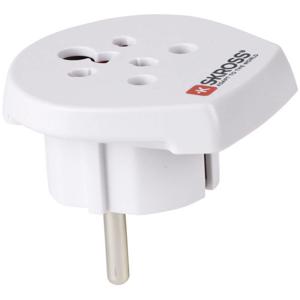 Skross 1.500217-E netstekker adapter Type C (Europlug) Universeel Wit