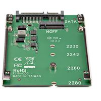 StarTech.com M.2 NGFF SSD naar 2,5 inch SATA-adapter / converter - thumbnail