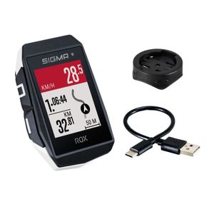 Sigma Sport 01031 fietscomputer 4,5 cm (1.77") Draadloze fietscomputer Zwart, Wit