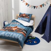Fresh&Co  Kids Dekbedovertrek Racing Dreams 140 x 200 cm - Kinderovertrek Dekbedovertrek