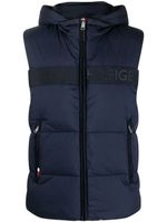 Tommy Hilfiger gilet à logo imprimé - Bleu