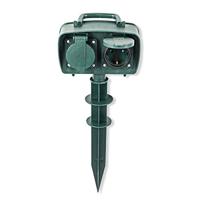 Nedis Stekkerdoos 2-voudig, 1,5 m, groen