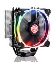 Raijintek Leto CPU-ventilator, RGB-led, 120 mm, zwart