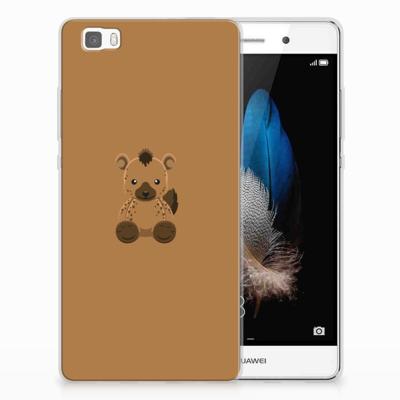 Huawei Ascend P8 Lite Telefoonhoesje met Naam Baby Hyena