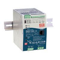 Mean Well DRS-240-12 DIN-rail netvoeding 12 V 20 A 240 W Aantal uitgangen:1 x Inhoud 1 stuk(s)