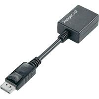 Techly 307582 Displayport Adapter Dp M naar VGA F, Zwart