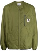 Carhartt WIP veste bomber à patch logo - Vert - thumbnail