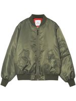 ANINE BING veste bomber Leon satinée - Vert