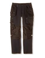 Blaklader 152216459998C46 4-wegs stretch ambachtslieden werkbroek, zwart/donkergrijs, maat C46