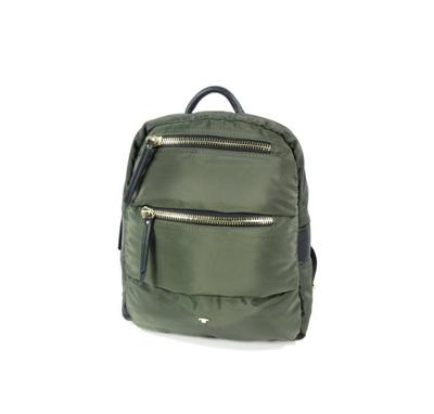 Trendy dames PU rugzak / tas NADINE Khaki