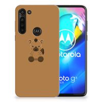 Motorola Moto G8 Power Telefoonhoesje met Naam Baby Hyena - thumbnail