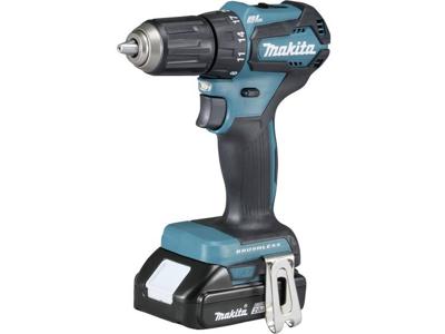 Makita DDF483RAJ Accuschroefboormachine 18 V 2 Ah Li-ion Incl. 2 accus, Incl. koffer