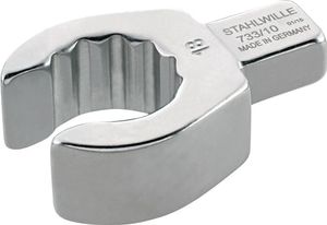 Stahlwille Insteekringsleutel | sleutelwijdte 17 mm 9 x 12 mm | chroom-legering-staal | chroom-vanadium | 1 stuk - 58231017 58231017