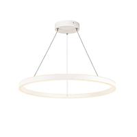 SLV pendelarmatuur ONE 80 PD DALI UP/DOWN/woonkamerlamp, binnenverlichting, hangarmatuur eetkamer, led, plafondarmatuur / 3000/4000K 34 W 1230/1885 lm wit dimbaar 130 graden