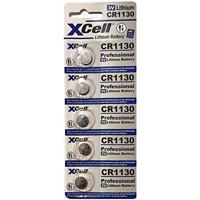 XCell CR1130 Knoopcel (voor veel verschillende kleine apparaten, lange levensduur, lage zelfontlading) 148257