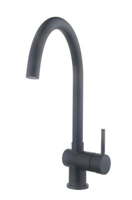 Mueller Round keuken mengkraan gebogen mat zwart Mueller Round keuken mengkraan gebogen mat zwart