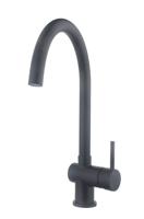 Mueller Round keuken mengkraan gebogen mat zwart