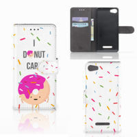 Wiko Lenny 2 Book Cover Donut Roze