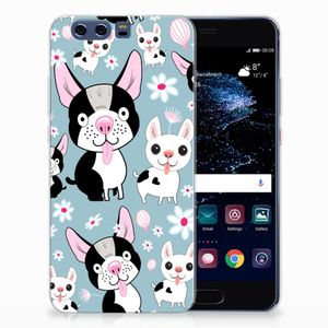 Huawei P10 Plus TPU Hoesje Hondjes