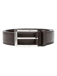 Prada ceinture en cuir Saffiano - Marron