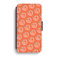 Just peachy: iPhone XR Flip Hoesje