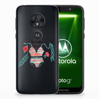 Motorola Moto G7 Play Telefoonhoesje met Naam Boho Summer