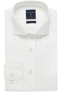 Profuomo Originale Slim Fit Overhemd wit, Effen