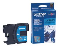 Inktcartridge Brother LC-980C blauw - thumbnail