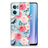 OnePlus Nord CE 2 5G TPU Case Butterfly Roses