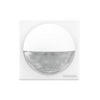 Theben theLuxa R180 WH - 180° Passieve infrarood (PIR) bewegingsmelder voor gebruik buitenshuis, 1010200, witte behuizing