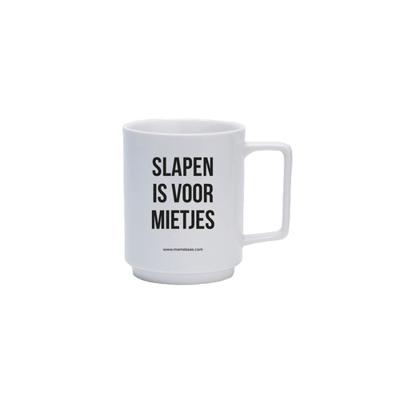 Set Van 6 Koffiemokken Slapen Is Voor Mietjes - Overig (5410574913517)