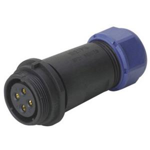 Weipu SP2111 / S 5 Ronde connector Bus, recht Totaal aantal polen: 5 Serie (ronde connectors): SP21 1 stuk(s)