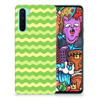 OnePlus Nord TPU bumper Waves Green