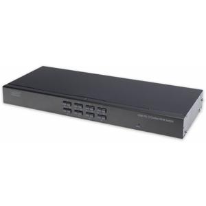 Digitus DS-23200-2 KVM-switch 8 poorten VGA PS/2, USB 1280 x 1024 Pixel, 1920 x 1200 Pixel