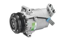 Compressor, airconditioning NEW ORIGINAL PART VALEO, Spanning (Volt)12V, u.a. für Vauxhall, Opel - thumbnail