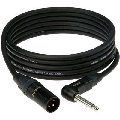 Klotz 2JB1-1M050 XLR male 3p - haakse jack 2p 5 meter kabel Klotz 2JB1-1M050 XLR male 3p - haakse jack 2p 5 meter kabel