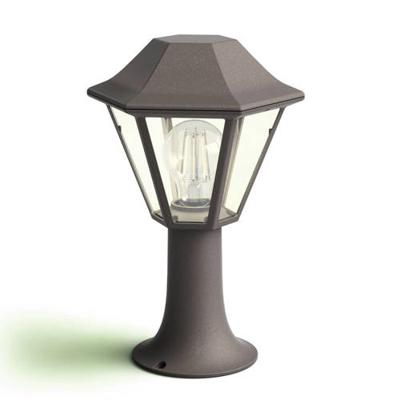 Philips myGarden Lamp Curassow 1x42 W geborsteld bruin 1738743PN Philips myGarden Lamp Curassow 1x42 W geborsteld bruin 1738743PN