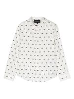 Emporio Armani Kids Shirt met logoprint - Wit