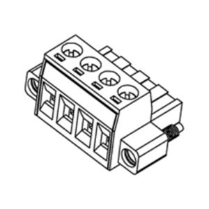 Molex 395240004 Printklem Aantal polen 4 1 stuk(s)