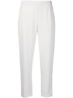 P.A.R.O.S.H. pantalon à longueur crop - Blanc